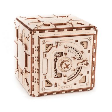 Coffre-Fort Ugears - Puzzle 3d en bois - UGEARS - MODELS