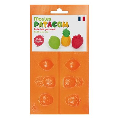 Moule pour Gomme à modeler Patagom Fruits Graine Créative chez Rougier & Plé