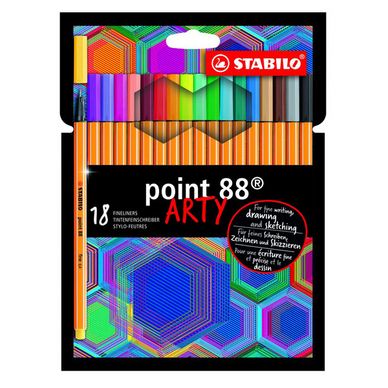 Stylo-feutre STABILO point 88 - pointe fine - Violet - Beaux-arts