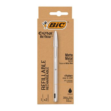 Stylo à bille cristal noir medium Bic chez Rougier & Plé