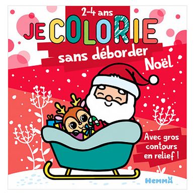 Livre de gommettes et coloriage Mon Gros Livre de Noël ! Hemma chez Rougier  & Plé