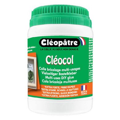Colle blanche vinylique Cléocol Cléopatre 100ml, 250 ml, 500ml, 1L, 5L