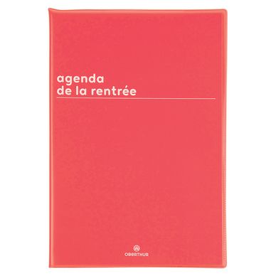 Agenda-carnet couleur 16 x 24 cm